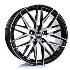 BOLA B22 20x9.0 5x120 ET43 72.6 BLACK POLISHED